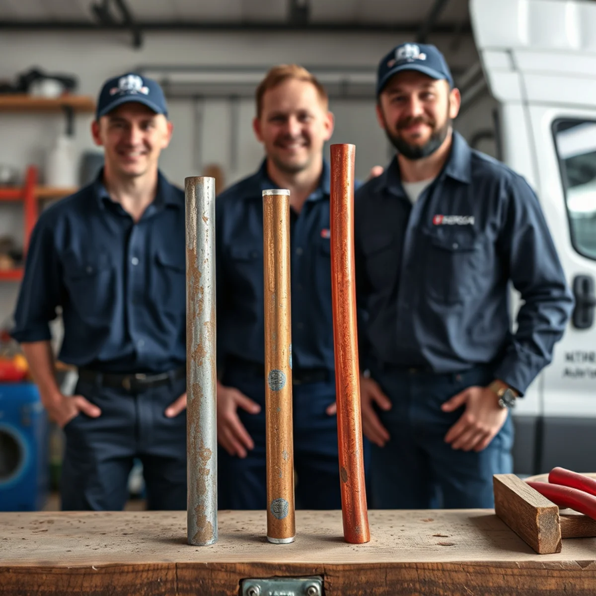 Comparison of galvanized, copper, and PEX water pipe for repiping a Michigan home
