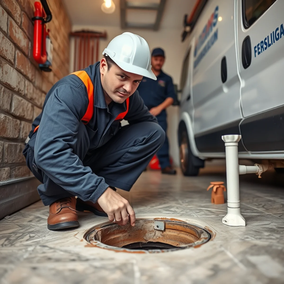 Basement floor drain with a sewer backup in a Washtenaw County MI home