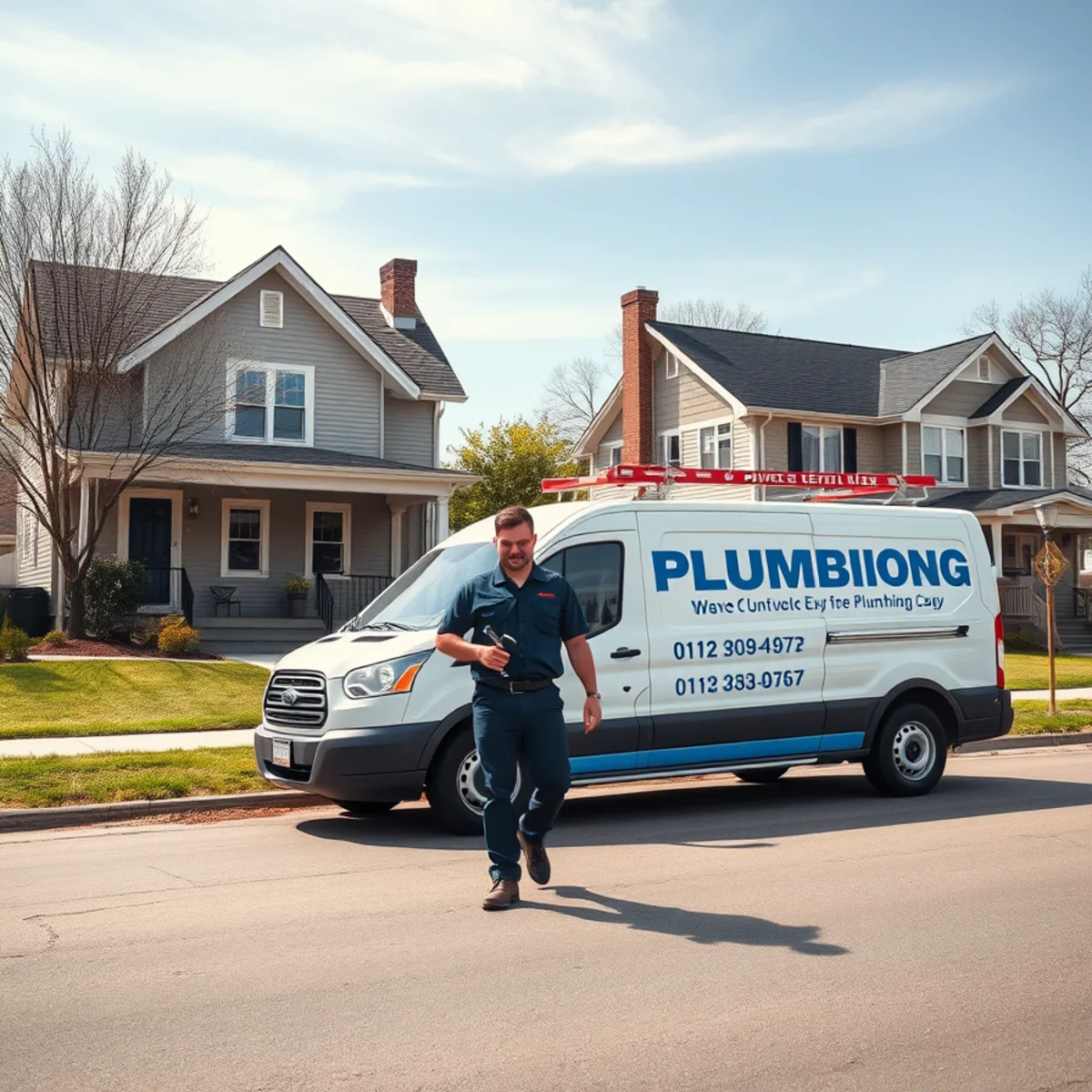 Ypsilanti Plumbing Pros service van covering Washtenaw County MI