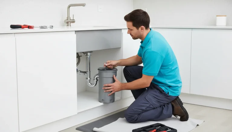 Garbage disposal installation