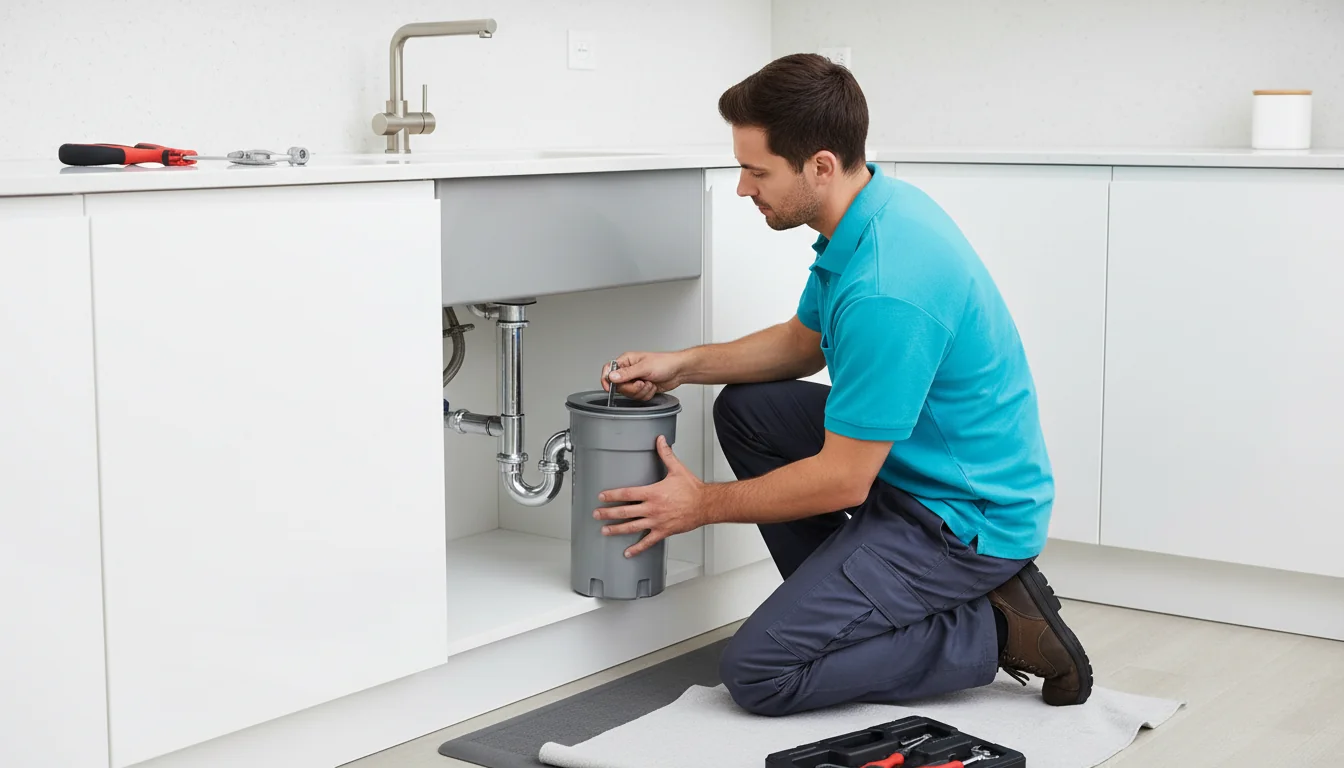 Garbage disposal installation