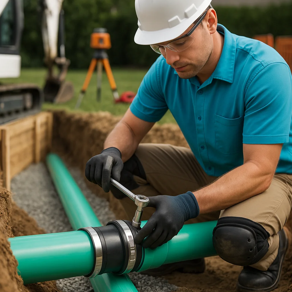 Sewer line replacement