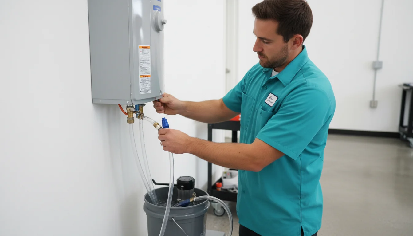 Tankless water heater services